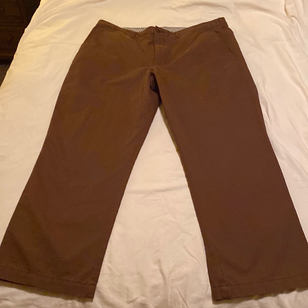 Mens Cremieux Pants Brown 40x30